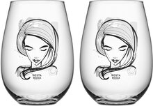 All About You / Need You Tumbler 2-Pack 57Cl Home Tableware Glass Drinking Glass Nude Kosta Boda