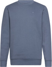 Lars Crew Organic / Recycled Blt Tops Sweatshirts & Hoodies Sweatshirts Blue Kronstadt