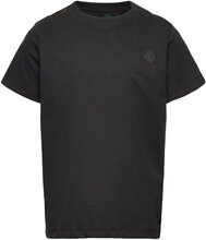 Timmi Organic/Recycled T-Shirt Tops T-shirts Short-sleeved Black Kronstadt