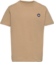 Timmi Kids Organic/Recycled T-Shirt T-shirts Short-sleeved Brun Kronstadt*Betinget Tilbud