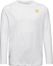 Timmi Kids Organic/Recycled L/S T-Shirt Tops T-shirts Long-sleeved T-Skjorte White Kronstadt