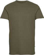 Basic Cotton Tee T-shirts Short-sleeved Grønn Kronstadt*Betinget Tilbud