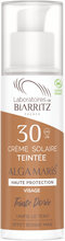 Laboratoires De Biarritz, Alga Maris Tinted Face Sunscreen Spf30 Golden, 50 Ml Solkräm Ansikte Nude Laboratoires De Biarritz