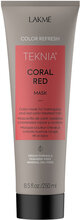 Refresh Coral Red Mask 250 Ml Hårmaske Nude Lakmé*Betinget Tilbud