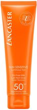 Sun Sensitive Oil Free Milk Spf50 150 Ml Solcreme Ansigt Nude Lancaster