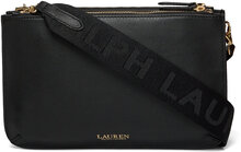 Leather Medium Landyn Crossbody Bag Bags Crossbody Bags Black Lauren Ralph Lauren