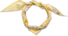 Maia Floral Silk Twill Diamond Scarf Accessories Scarves Lightweight Scarves Yellow Lauren Ralph Lauren