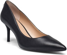 Lanette Leather Pump Shoes Heels Pumps Classic Black Lauren Ralph Lauren