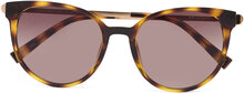 Contention Accessories Sunglasses D-frame- Wayfarer Sunglasses Brown Le Specs