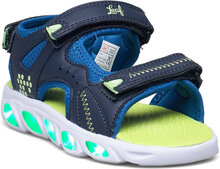 Melbu Shoes Summer Shoes Sandals Blue Leaf