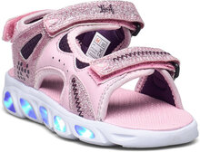 Melbu Shoes Summer Shoes Sandals Pink Leaf
