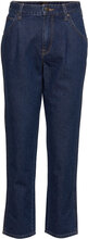 Carol Pleated Rette Jeans Blå Lee Jeans*Betinget Tilbud