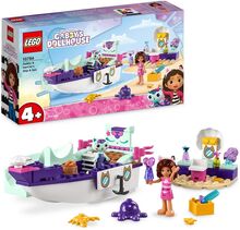 Gabby & Mercat's Ship & Spa Toy Toys Lego Toys Lego Gabby's Dollhouse Multi/patterned LEGO