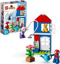 Duplo Marvel Spider-Man's House Building Toy Toys Lego Toys Lego duplo Multi/patterned LEGO