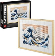 Art Hokusai – The Great Wave Wall Art Adults Set Toys LEGO Toys LEGO ART Multi/mønstret LEGO*Betinget Tilbud