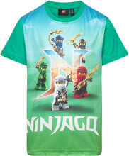 Lwtaylor 122 - Ss T-Shirt T-shirts Short-sleeved Multi/mønstret LEGO Kidswear*Betinget Tilbud