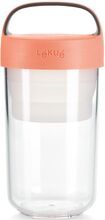 Jar-To-Go 600 Ml Home Kitchen Kitchen Storage Lunch Boxes Orange Lekué