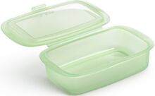 Silik Boks 0,5L Home Kitchen Kitchen Storage Lunch Boxes Green Lekué