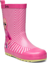 Barbie Rainboot Shoes Rubberboots High Rubberboots Pink Barbie