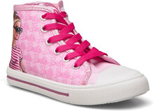 Barbie High Sneaker Höga Sneakers Pink Barbie