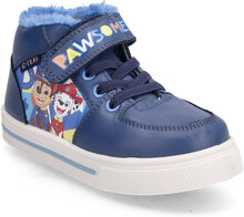 Paw Patrol High Sneaker Höga Sneakers Blue Paw Patrol