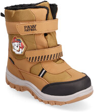 Paw Patrol Snowboot Vinterkängor Med Kardborreband Beige Paw Patrol