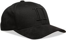 Baseball Cap Suede Ii Accessories Headwear Caps Black Les Deux