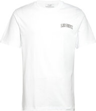 Blake T-Shirt T-shirts Short-sleeved Hvit Les Deux*Betinget Tilbud