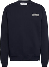 Blake Sweatshirt Sweat-shirt Genser Marineblå Les Deux*Betinget Tilbud