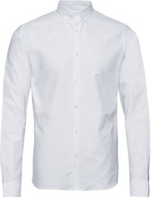 Christoph Oxford Shirt Tops Shirts Casual White Les Deux