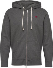 New Original Zip Up Charcoal H Tops Sweatshirts & Hoodies Hoodies Grey LEVI´S Men