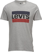 Sportswear Logo Graphic 84 Spo Tops T-shirts Short-sleeved Grey LEVI´S Men