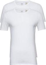 Slim 2Pk Crewneck 1 Twopack Te Tops T-shirts Short-sleeved White LEVI´S Men