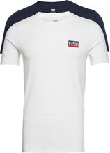 2Pk Crewneck Graphic Sportswea Tops T-shirts Short-sleeved Blue LEVI´S Men
