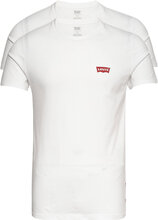 2Pk Crewneck Graphic Bw 2Pack Tops T-Kortærmet Skjorte White LEVI´S Men