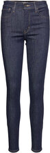 720 Hirise Super Skinny Deep S Skinny Jeans Blå LEVI´S Women*Betinget Tilbud