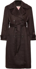 Wooly Trench Coat Mole Outerwear Coats Winter Coats Brown LEVI´S Women