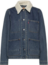 Warm Chore Coat More Time Warm Jakke Denimjakke Blue LEVI´S Women