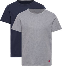 Levi's® Short Sleeve Crewneck T-Shirt 2-Pack Tops T-shirts Short-sleeved Multi/patterned Levi's