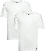 Levi's® Short Sleeve Crewneck T-Shirt 2-Pack Tops T-shirts Short-sleeved White Levi's