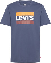Levi's® Sportswear Logo Tee Tops T-shirts Short-sleeved Navy Levi's