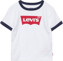 Batwing Ringer Tee T-shirts Short-sleeved Hvit Levi's*Betinget Tilbud