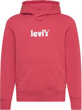 Levi's Poster Logo Pullover Hoodie Tops Sweat-shirts & Hoodies Hoodies Red Levi's