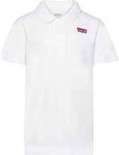 Levi's® Batwing Polo Tee Tops T-shirts Polo Shirts Short-sleeved Polo Shirts White Levi's
