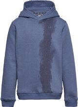 Lvb Tie Dye Pullover Hoodie Tops Sweatshirts & Hoodies Hoodies Blue Levi's