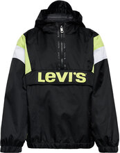 Levi's Colorblocked Anorak Outerwear Jackets & Coats Anoraks Black Levi's