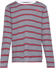 Levi's® Long Sleeve Striped Thermal Tee Tops T-shirts Long-sleeved T-shirts Multi/patterned Levi's
