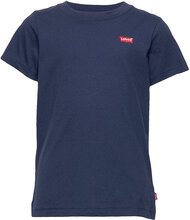 Levi's® Batwing Chest Hit Tee Tops T-shirts Short-sleeved Blue Levi's