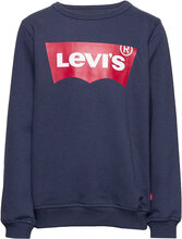 Levi's® Batwing Crewneck Sweatshirt Tops Sweatshirts & Hoodies Sweatshirts Blue Levi's
