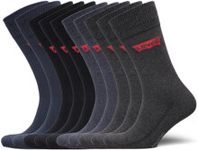 Levis Regular Cut Batwing Logo 9P E Underwear Socks Regular Socks Grey Levi´s